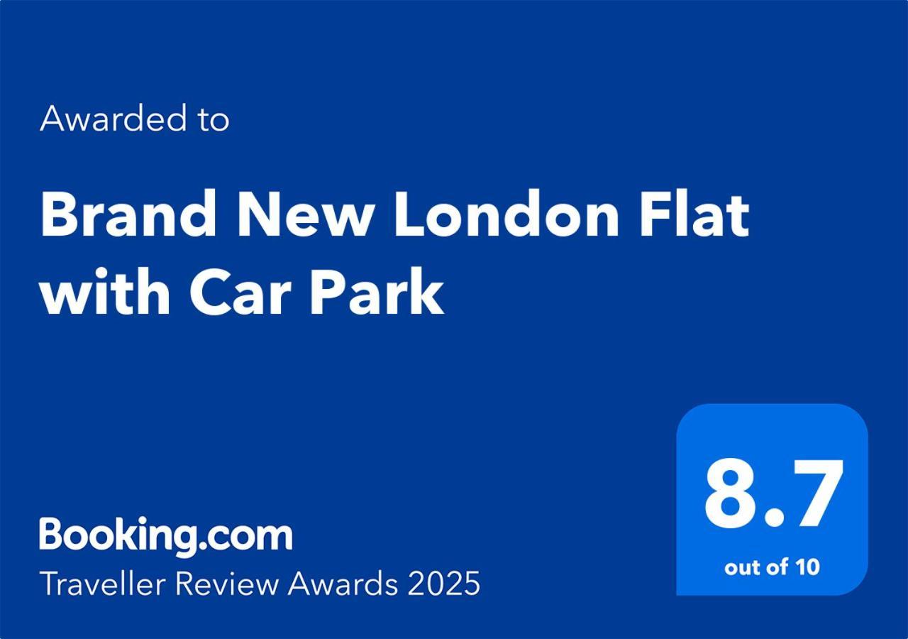 Brand New London Flat With Car Park 아파트 외부 사진